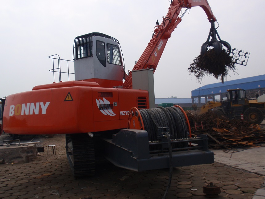電動抓鋼機(jī)、電動抓料機(jī)