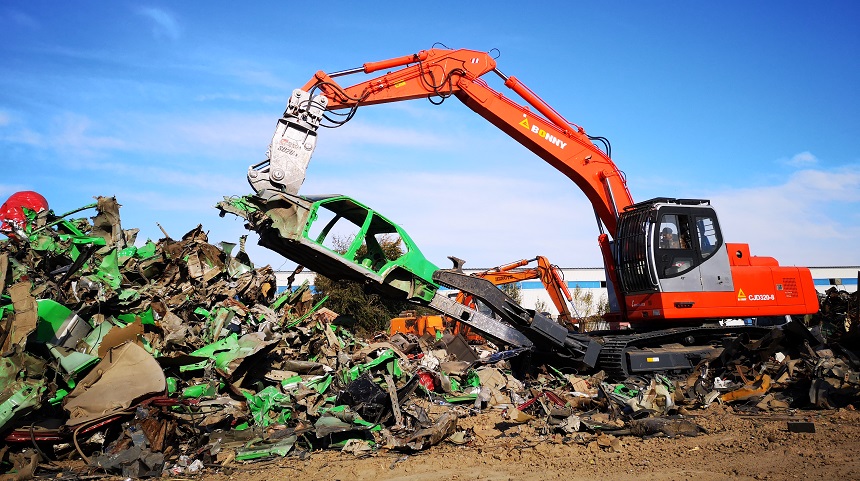 電動報廢汽車拆解機(jī)